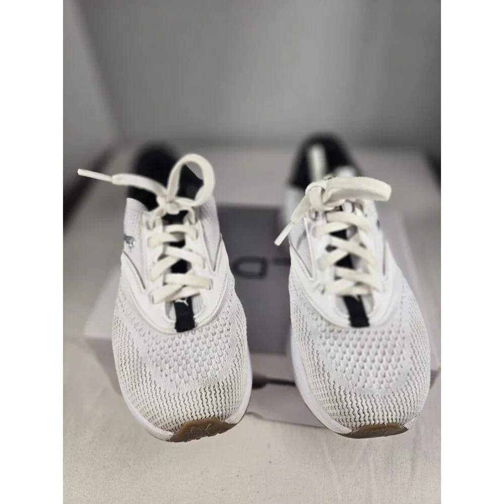 Puma Softride Mayve Wns White/Black Kids Road RunningJogging Shoes 310160-02 3.5